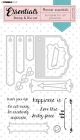 Studio Light Essentials Stamp and Die Set Planner