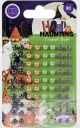 Craft Consortium Adhesive Enamel Dots 80 Per Pkg Assorted Colors