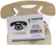 Foundations Decor Interchangeable inch O inch Wood Shape Telephone