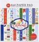 Carta Bella Double Sided Paper Pad 6 InchX6 Inch 24 Per Pkg Lets Celebrate