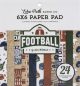 Echo Park Double Sided Paper Pad 6 InchX6 Inch 24 Per Pkg Football