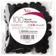 Pom Poms 10mm 100 Per Pkg Black