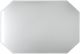 Octagon Glass Mirror Place Mat With Bevel Edge Bulk