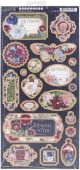 Blossom Chipboard Die Cuts 6 InchX12 Inch Sheet 