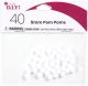Pom Poms 5mm 40 Per Pkg White