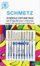 Schmetz 10 Needle Costume Pack Assorted 10 Per Pkg
