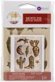 Prima Marketing Decor Mould 3.5 inch X4.5 inch X8mm Golden Desert