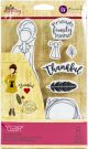 Prima Marketing Julie Nutting Mixed Media Cling Rubber Stamp Clair