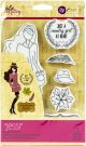 Prima Marketing Julie Nutting Mixed Media Cling Rubber Stamp Jessi