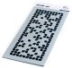 Pinkfresh Studio Slimline Stencil 4 Inch X9 Inch Leafy Squares