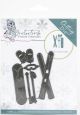 Find It Trading Yvonne Creations Die Ski Accessories Winter Time