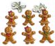 Eyelet Outlet Shape Brads 12 Per Pkg Gingerbread