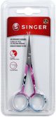 Singer Curved Embroidery Scissors 4 Inch Pastel