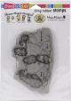 Stampendous House Mouse Cling StampMarshmallow Munching