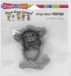 Stampendous House Mouse Cling Stamp Masked Maxwell