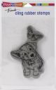 Stampendous Cling Stamp Curious Puppy