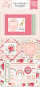 Welcome Baby Girl Chipboard 6 Inch X13 Inch Frames