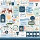 Welcome Baby Boy Cardstock Stickers 12 inch X12 inch Elements