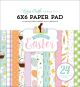 Echo Park Double Sided Paper Pad 6 inch X6 inch 24 Per Pkg Welcome Easter