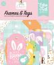 Echo Park Cardstock Ephemera 33 Per Pkg Frames And Tags Welcome Easter
