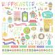 Baskets Of Bunnies Stickers 12inchesX12inchesElements