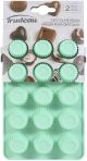 Silicone Chocolate Mold 2 Per Pkg Cupcake