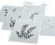 Pinkfresh Studio Stencils 4.25 Inch X5.25 Inch 5 Per Pkg Enchanting Meadows
