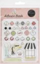 Carta Bella Decorative Brads Flower Garden