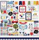 Little Dreamer Boy Cardstock Stickers 12 Inch X12 Inch Elem