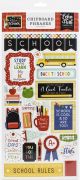 I Love School Chipboard 6 InchX13 Inch Phrases