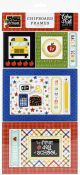 I Love School Chipboard 6 InchX13 Inch Frames