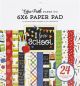 Echo Park Double Sided Paper Pad 6 Inch X6 Inch 24 Per Pkg I Love School