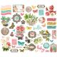Simple Vintage Cottage Fields Bits and Pieces Die Cu