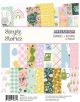 Simple Stories Double Sided Paper Pad 6 Inch X8 Inch 24 Per Pkg Bunnies and Blooms