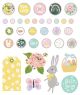 Bunnies And Blooms Decorative Brads 27 Per Pkg