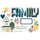 Simple Stories Simple Pages Page Pieces Family