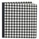 Simple Stories Snap Flipbook 6 inch X8 inch Black Buffalo Check