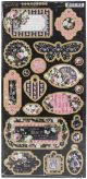 Elegance Chipboard Die Cuts 6 InchX12 Inch Sheet 
