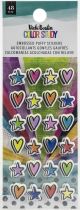 Vicki Boutin Color Study Embossed Puffy Stickers 48 Per Pkg 