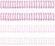 We R Memory Keepers Cinch Wires .625 Inch 4 Per Pkg Pink