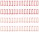 We R Memory Keepers Cinch Wires .625 Inch 4 Per Pkg Red