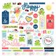 Fern and Willard Stickers 12 inch X12 inch Elements
