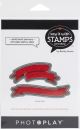 PhotoPlay Say It With Stamps Die Set Banner Sentiments