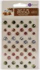 Prima Marketing Diamond Say It In Crystals Assorted Dots 48 Per Pkg