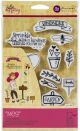 Prima Marketing Julie Nutting Mixed Media Cling Rubber Stamp Meg