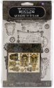 Finnabair Decor Moulds 5 inch X8 inch Queens Of Steam