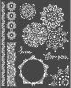 Stamperia Stencil 7.87 InchX9.84 Inch Laces Passion