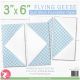 Its Sew Emma Quilt Block Foundation Paper 3 Inch X6 Inch Flying Geese