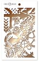 Ciao Bella Bad Girls Texture Stencil 5 Inch X8 Inch 406