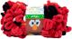 Lion Brand Sesame Street Off the Hook Magic Yarn Elmo Smile 1 Pack of 1 Skein